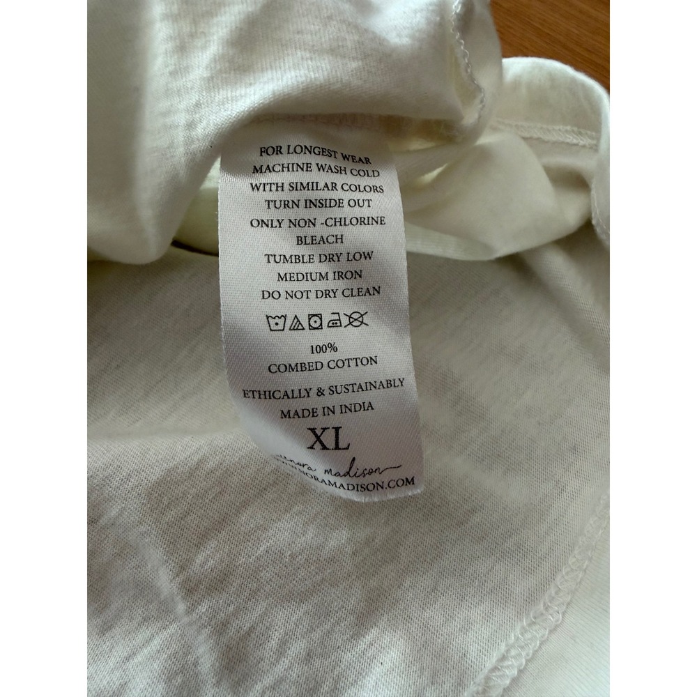 Eleanora Madison Fall Is For Fairytales Graphic Tee Colorblock Cotton XL - Picture 4 of 5